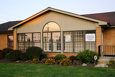 A picture of the Springboro location office building.